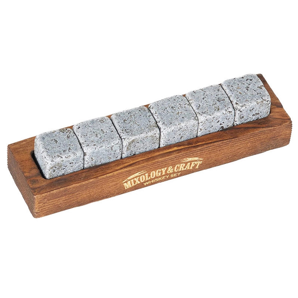 Custom Wooden Box Granite Ice Cubes Stones 5