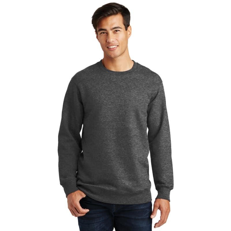 Port & Company Fan Favorite Fleece Crewneck Sweatshirt., custom hoodie or sweatshirt with logo imprint 87