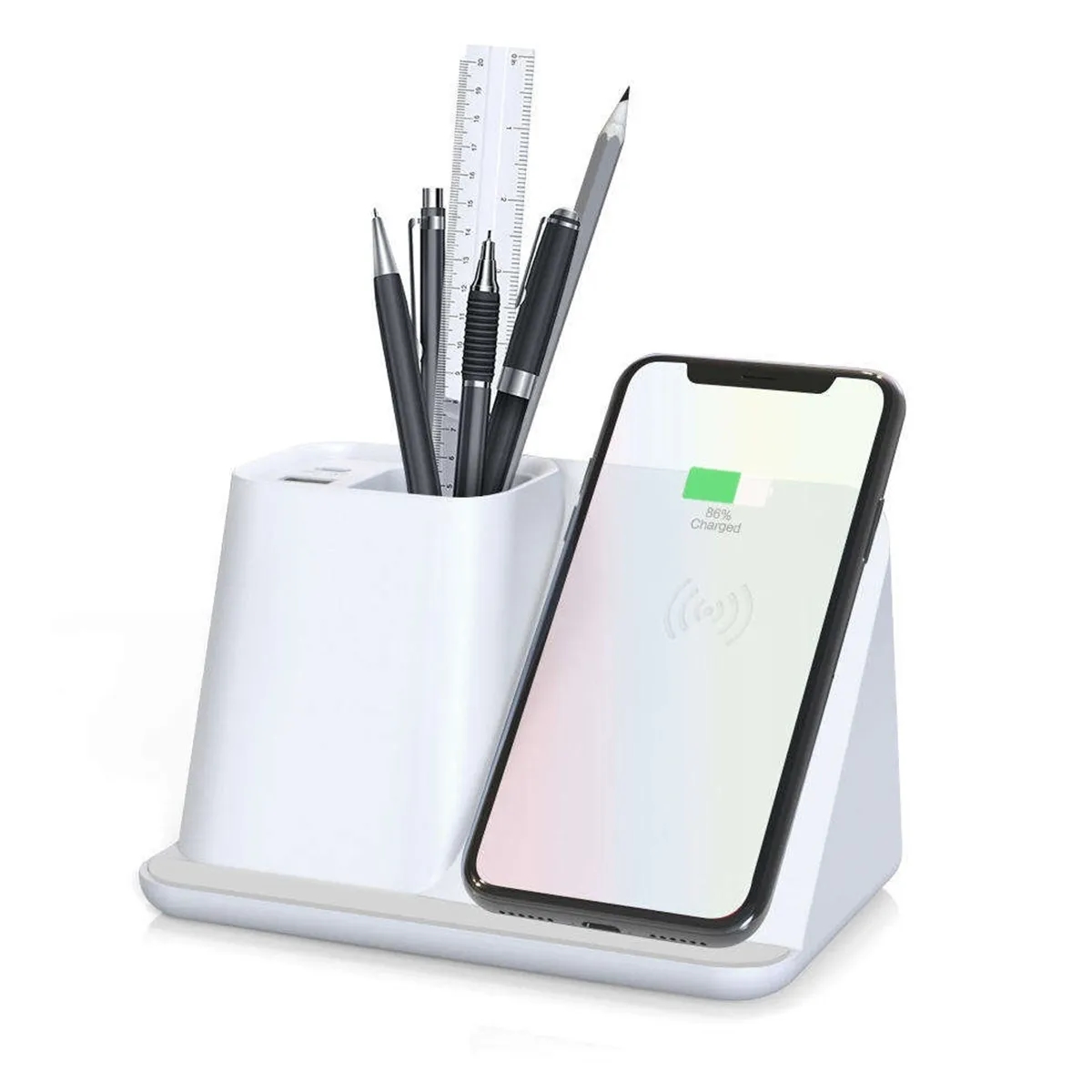 Wireless Charger with Pen Cup 4