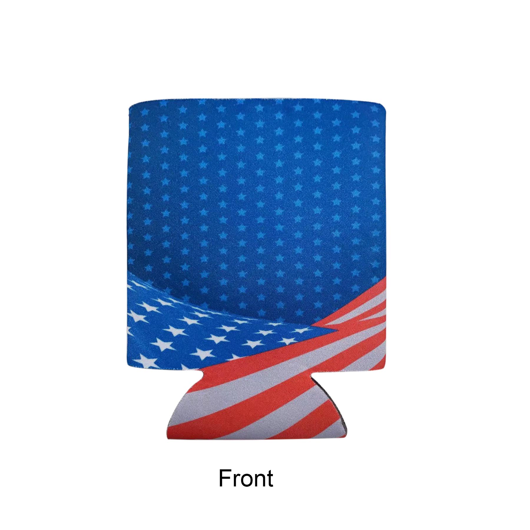 In USA Flag Design Collapsible Can Cooler #FC15 4