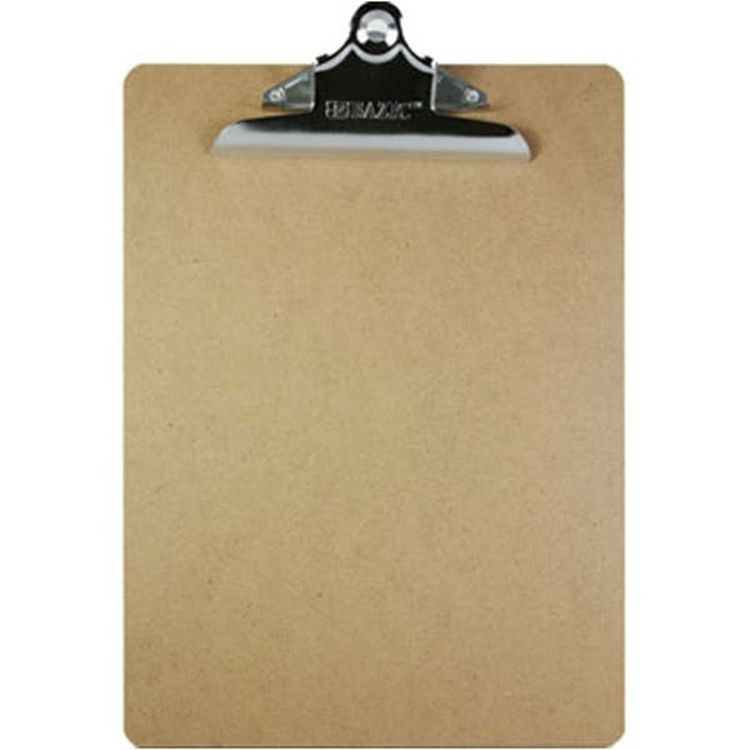 Clipboard - Hardboard Sturdy Spring Clip Standard Size 2