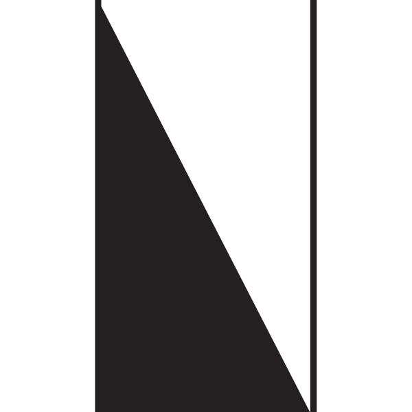 Semi-Stock 2 Color Vertical Attention Flag 1