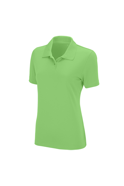 Women's Vansport Omega Solid Mesh Tech Polo 84