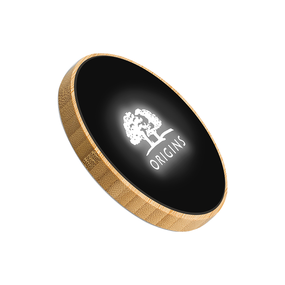 Evanston Bamboo Light Up Wireless Charger 15W 2