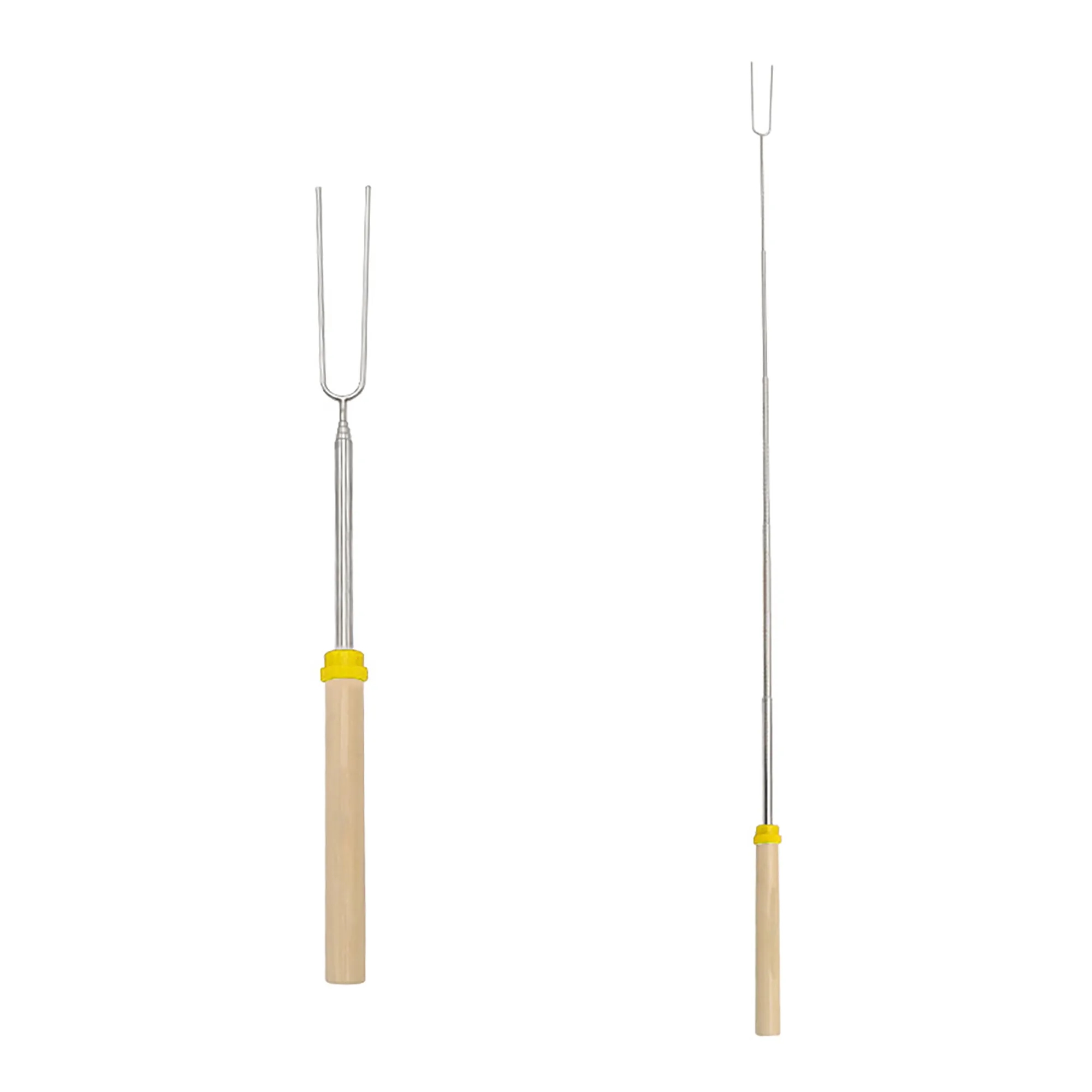 MOQ 50 Telescopic Stainless BBQ Fork 11