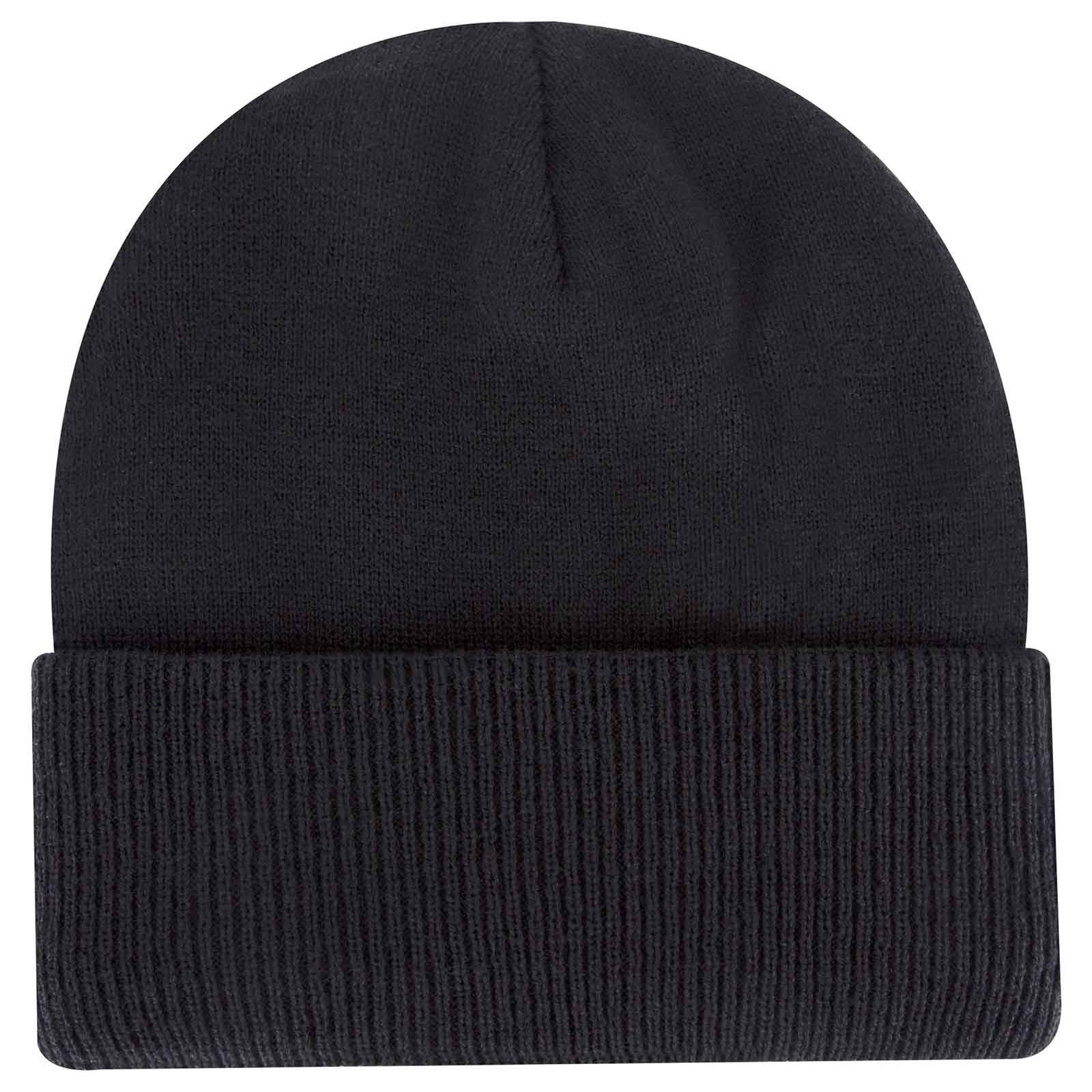 OTTO CAP 12" Classic Knit Beanie w/ Inside Fleece Lining & Rib Knit Cuff