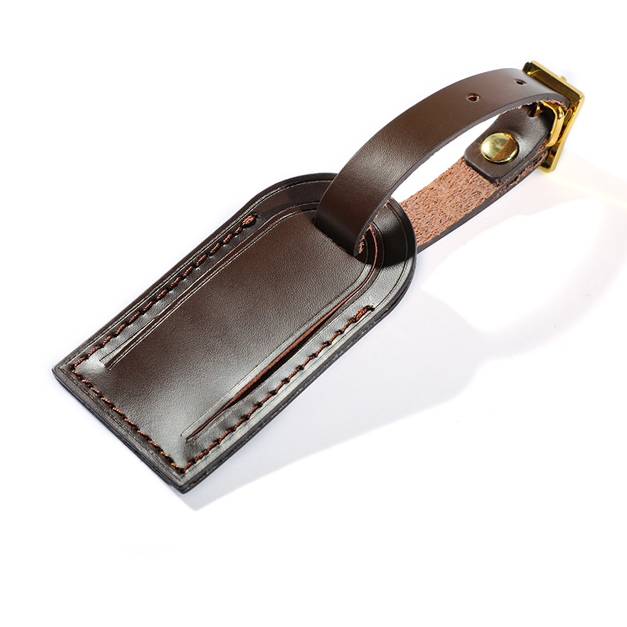 Genuine Leatherette Luggage Tag 7
