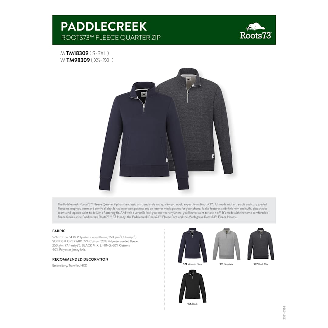Women's PADDLECREEK Roots73 Fleece Quarter Zip 81