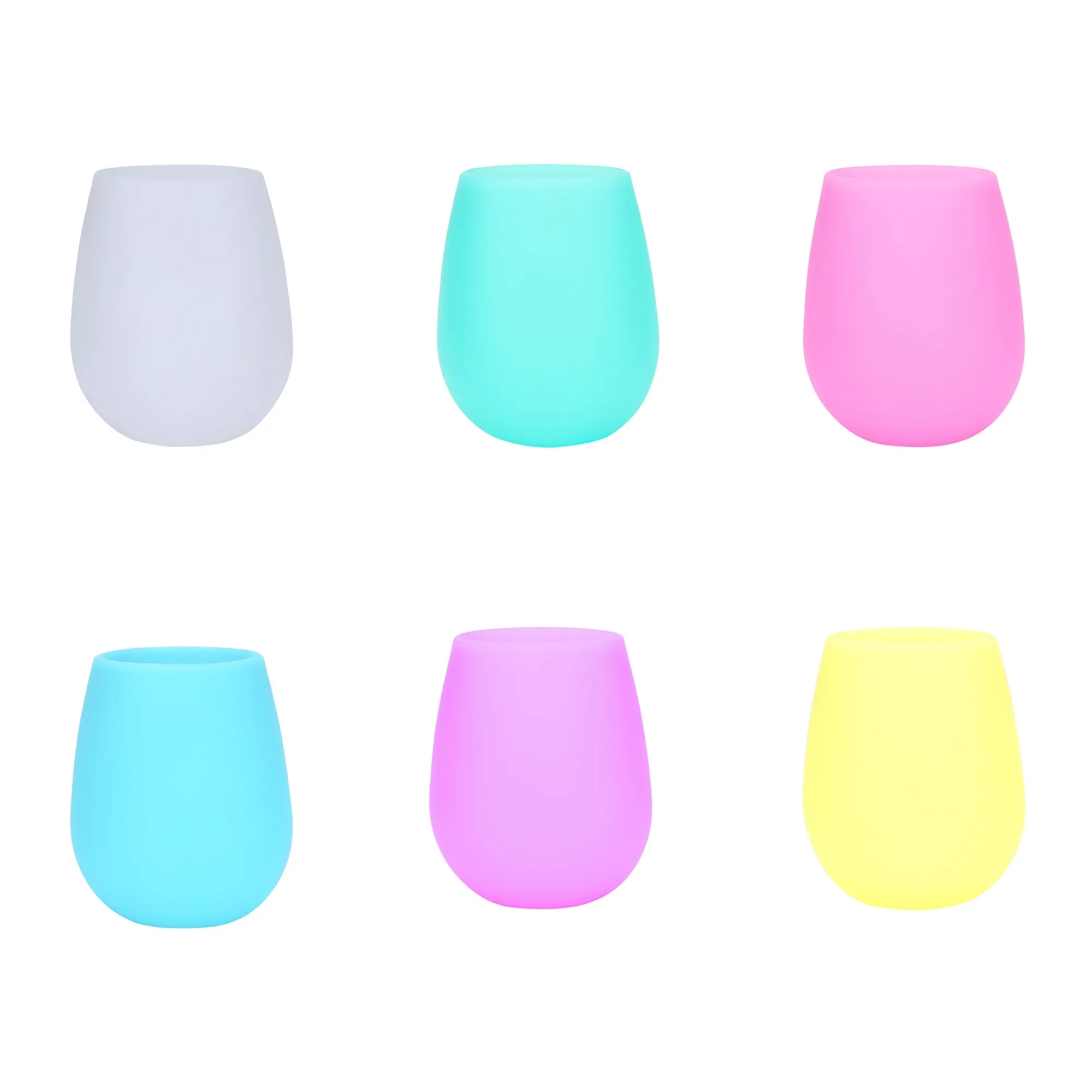 12 oz Silicone Wine Glasses 4
