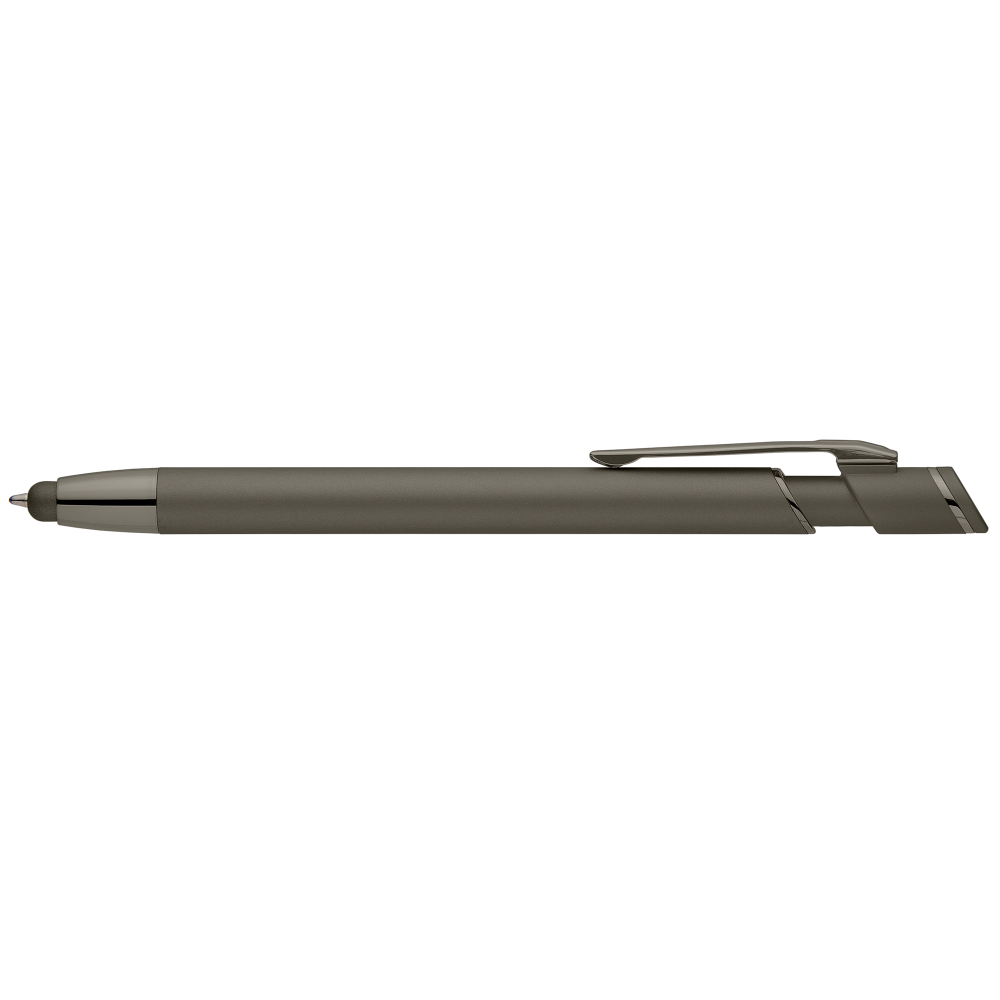 Pacific Softy Monochrome Metallic Pen w/ Stylus 11