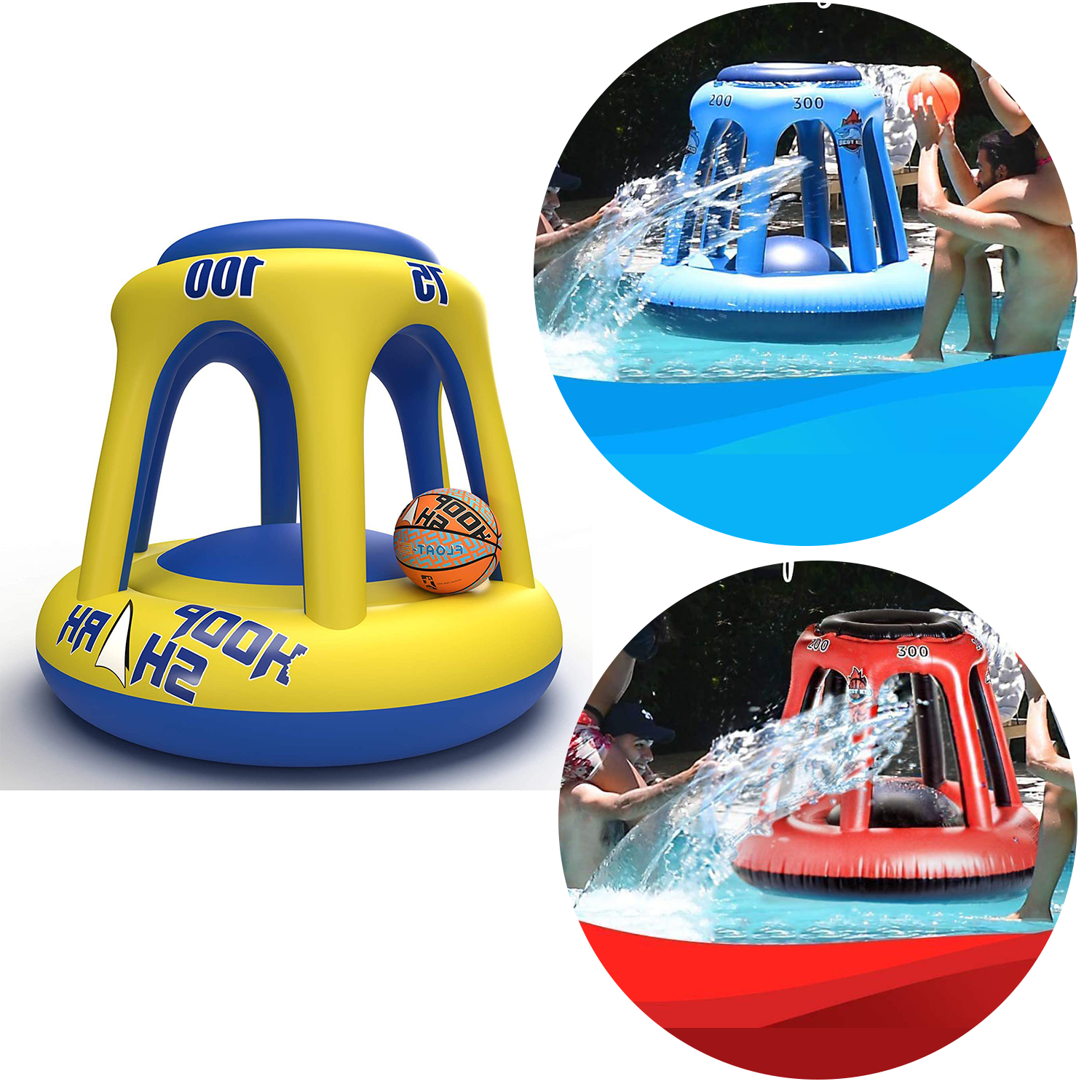 Basketball hoop throwing inflatable toys 5