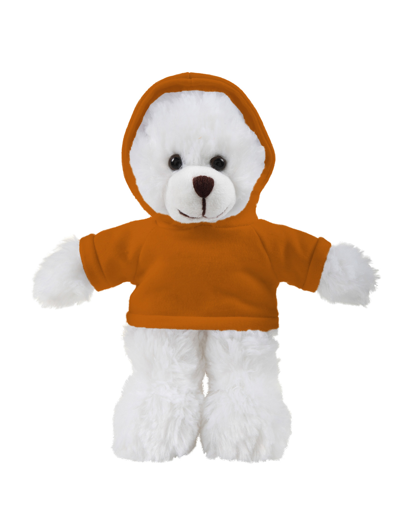 soft plush White Bear with hoodie 7