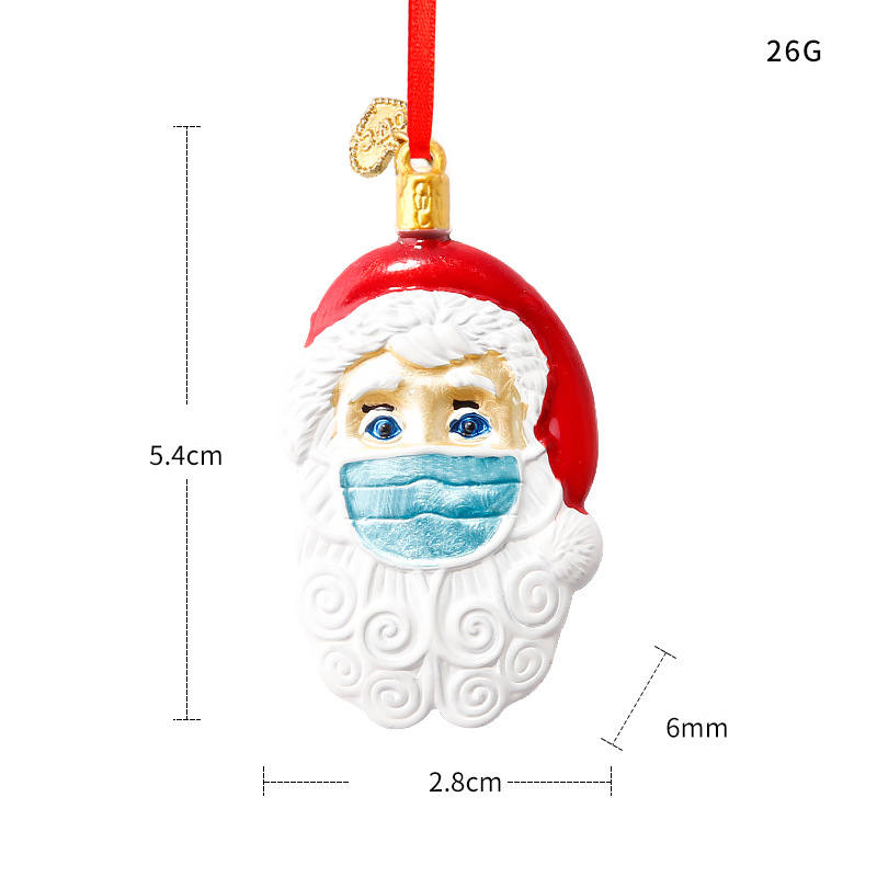 Christmas Santa Claus Hanging Tree Pendant 6