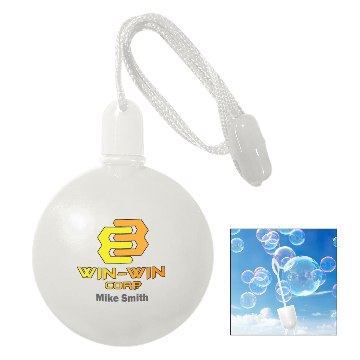 1.33 Oz. Round Bubble Dispenser 8