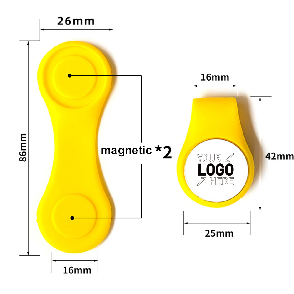 Silicone Golf Hat Clip Marker 7