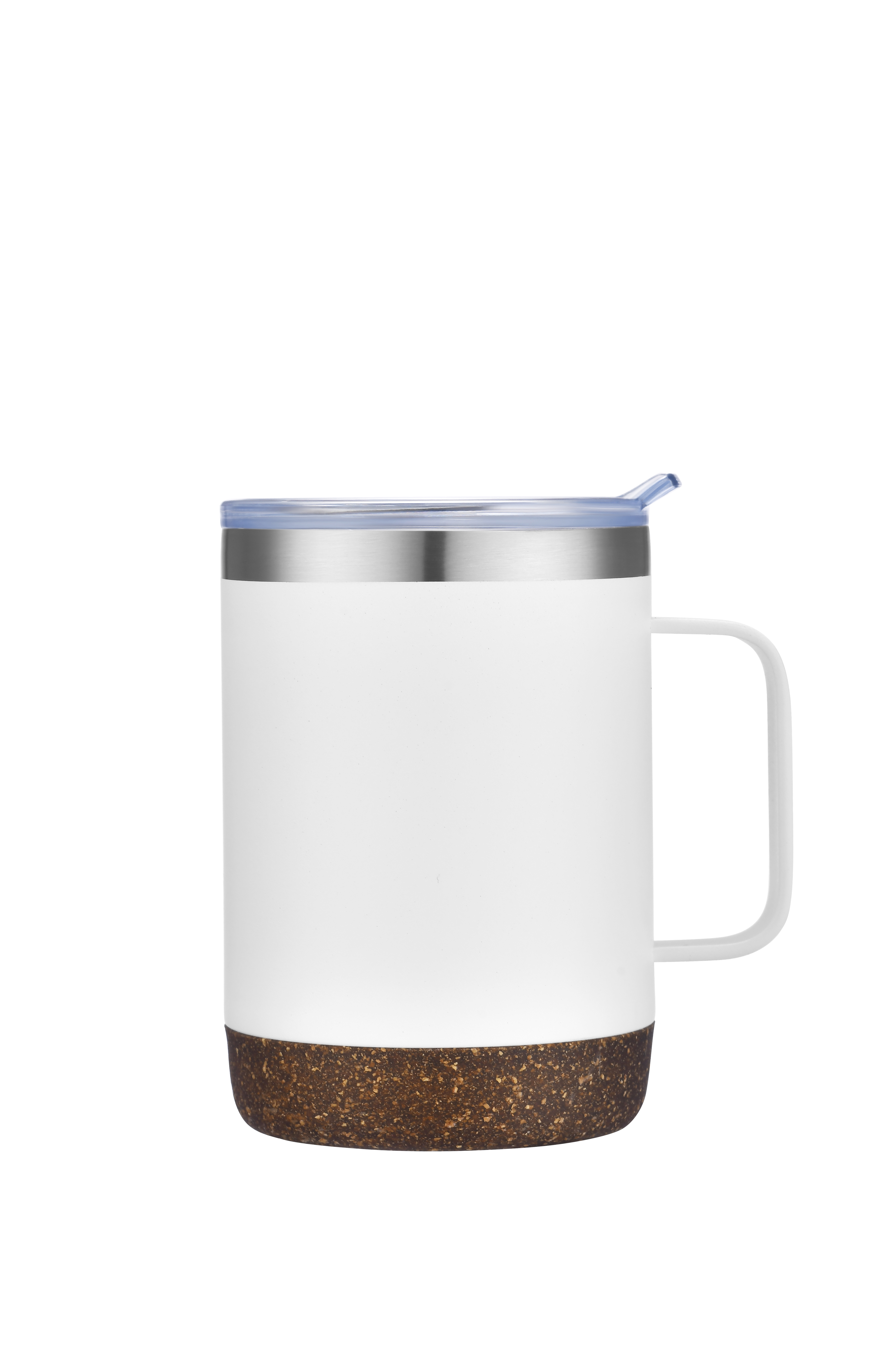12 oz Vacuum Mug with Cork Bottom 4