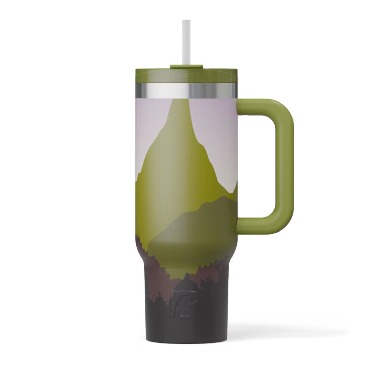 Sunny Summer 30 oz RTIC® Road Trip Tumbler with Handle 3