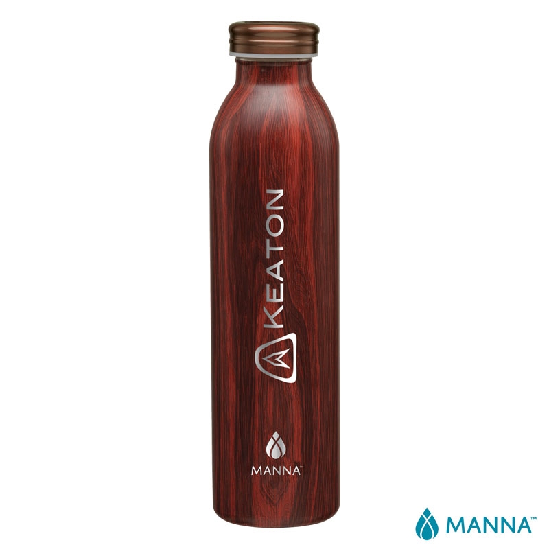 Manna™ 20 oz. Retro Stainless Steel Water Bottle 6