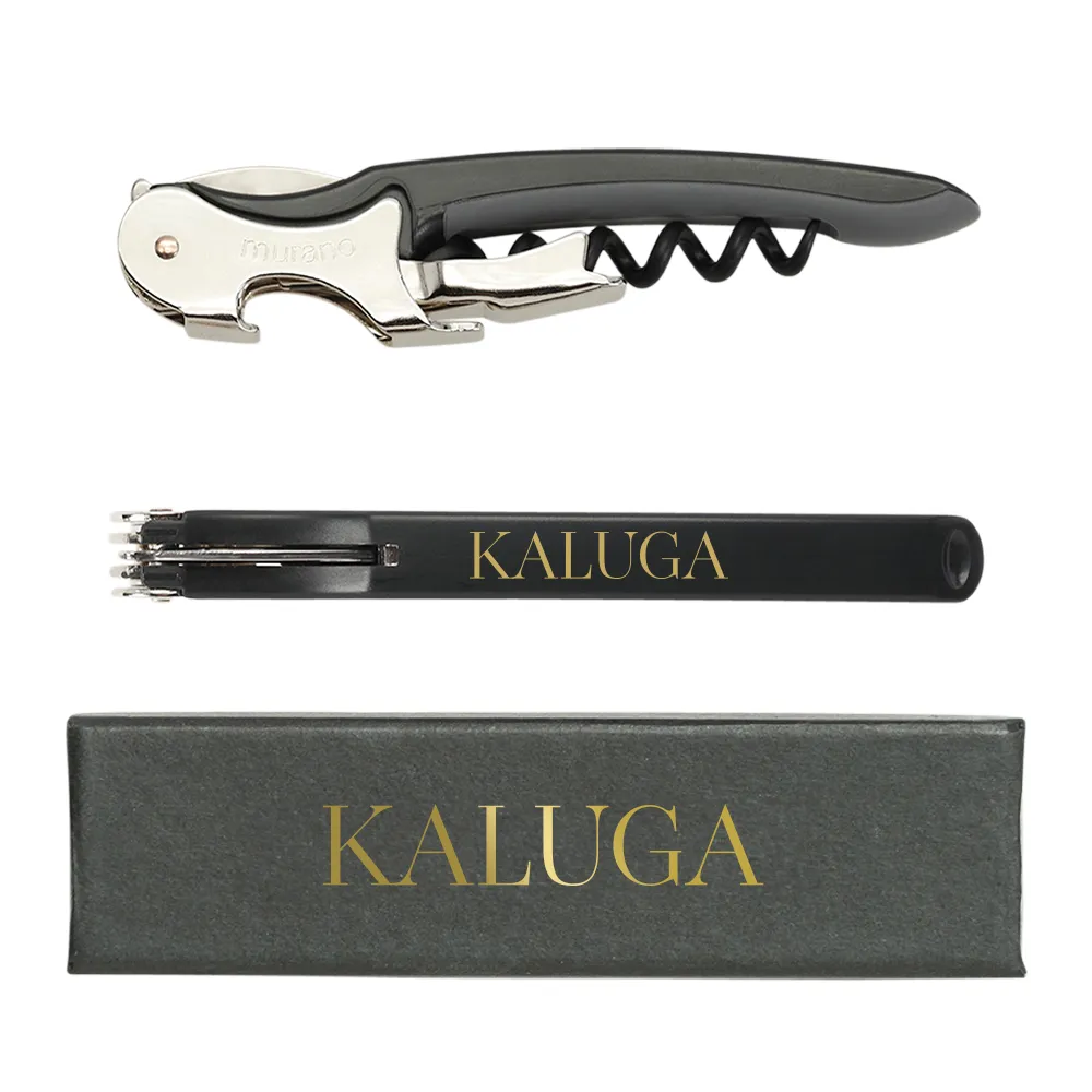 Murano Soft-Touch Italian Two-Step Waiters Corkscrew 6