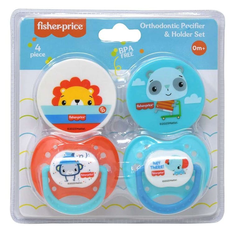 Fisher Price Pacifier Sets 4 Piece 1