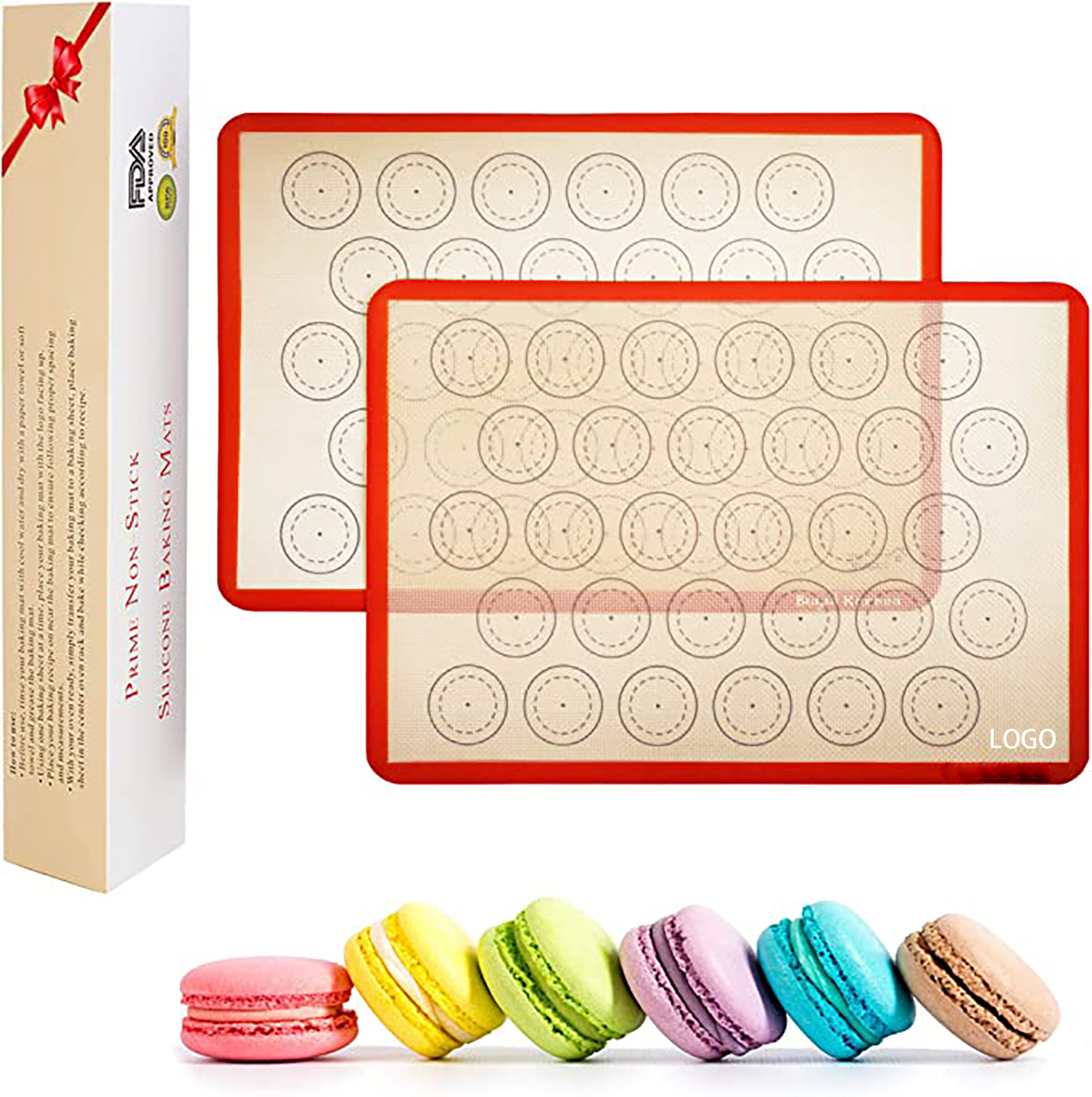 Non-Stick Reusable Silicone Baking Mats 3