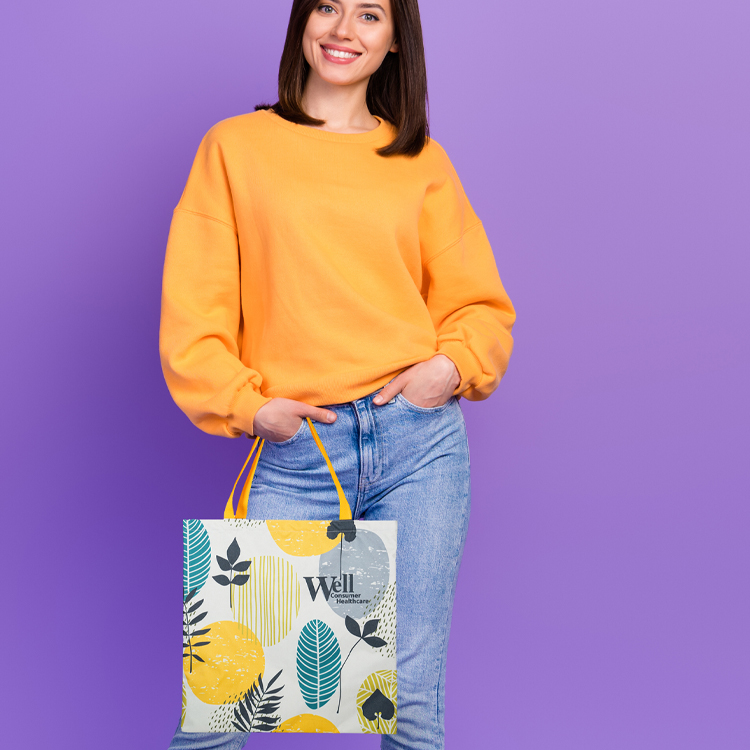 Large Flat Tote (17.25"H x 18.5"W) 3