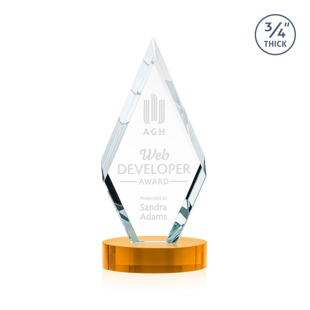 Richmond Award on Alberton Base - Amber 2