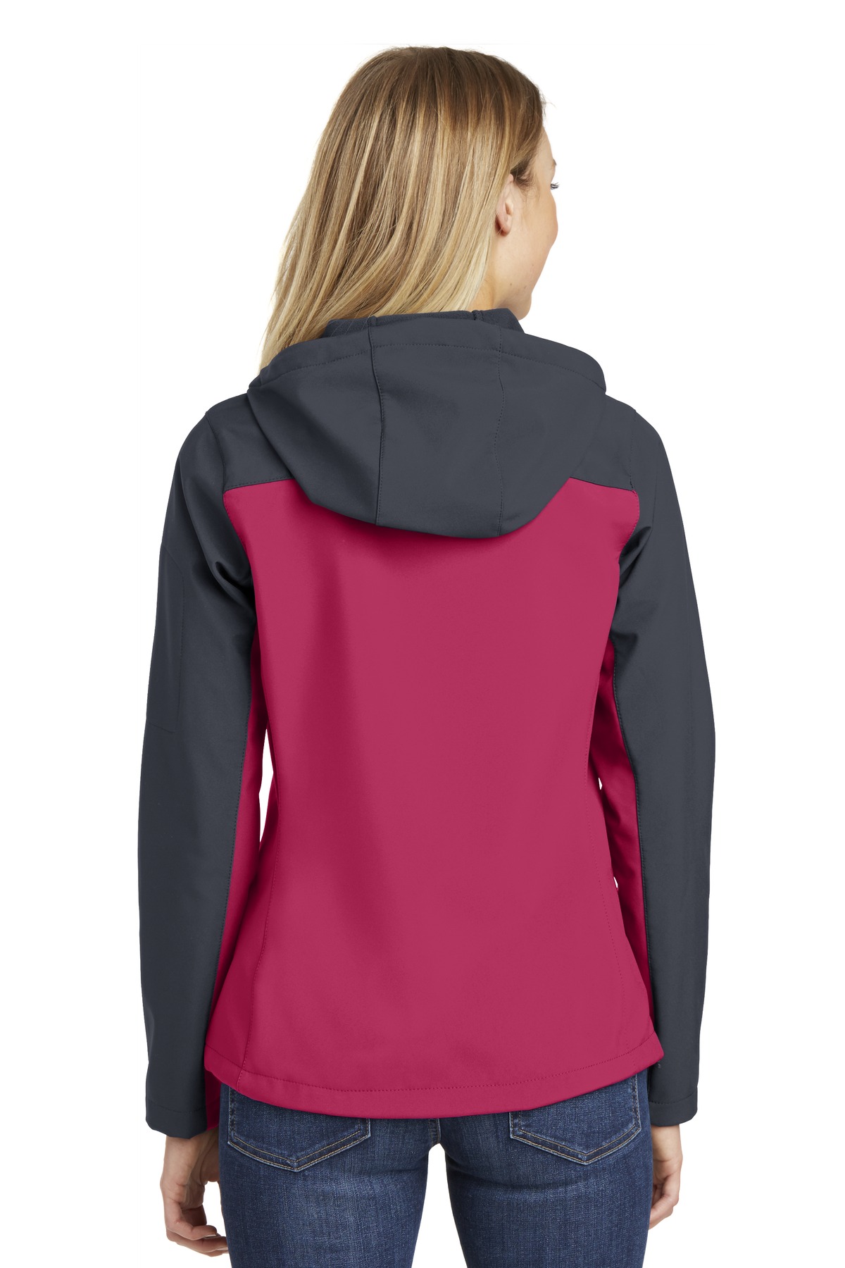 Port Authority Women's Hooded Core Soft Shell Jacket. L335 13