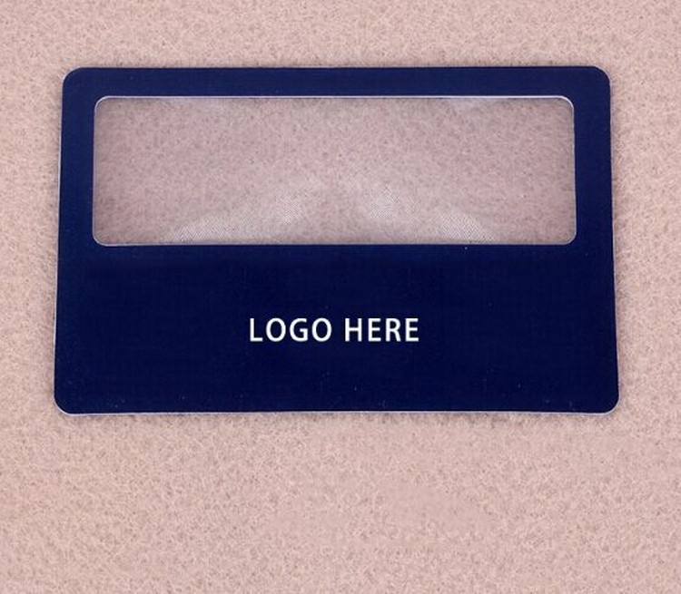 Clear Plastic Magnifier Wallet Card 2
