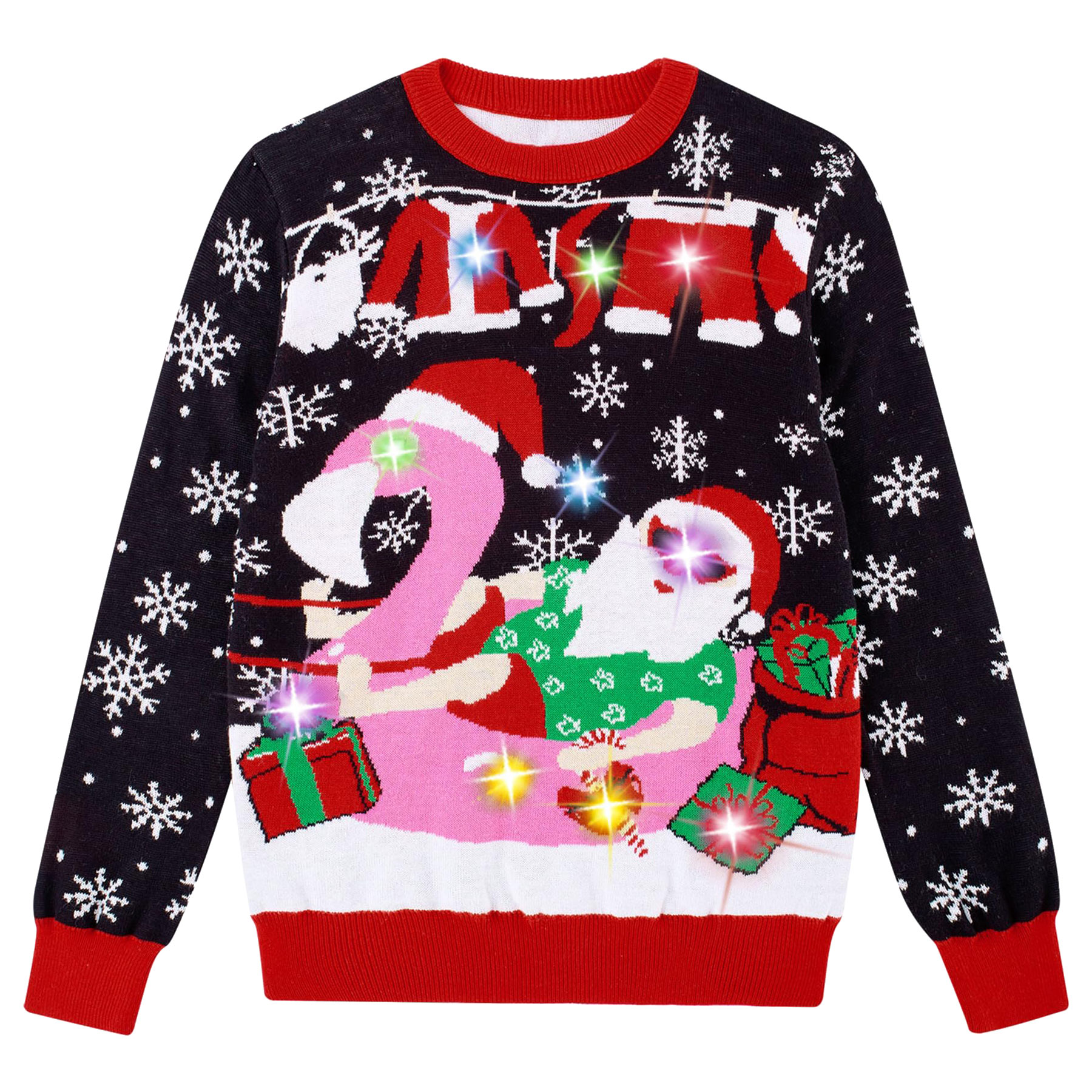 Completely Custom 100% Acrylic Jacquard Knitted Sweater 15