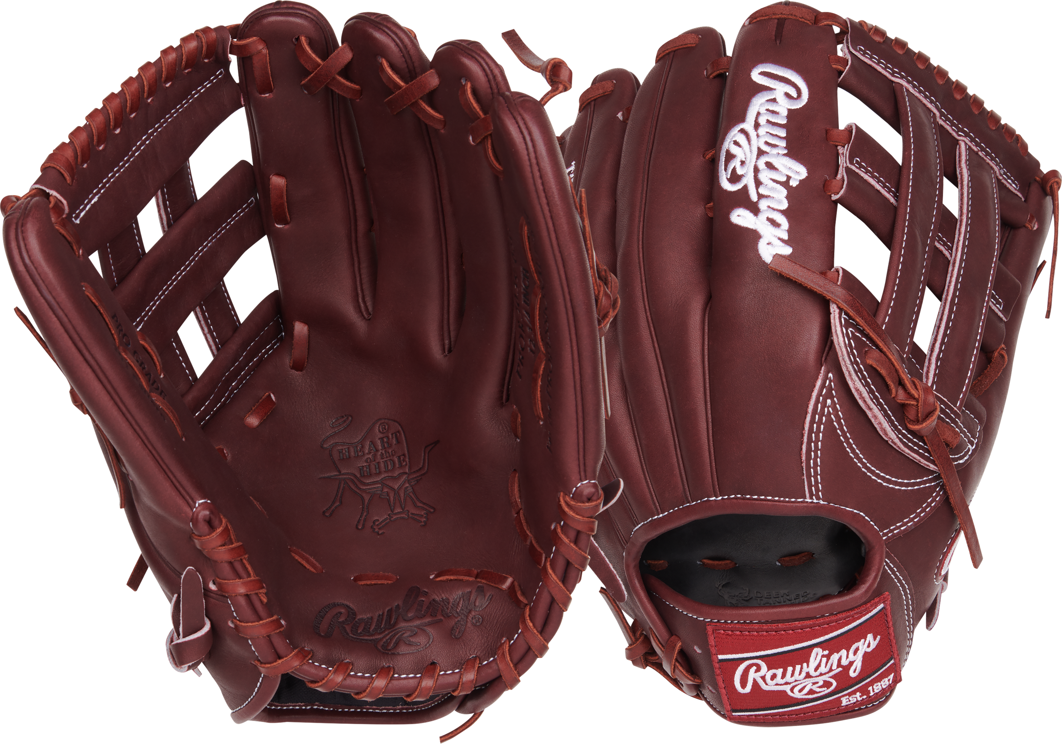 Rawlings Heart of the Hide 12.75 in Baseball  Glove, Outfield 1