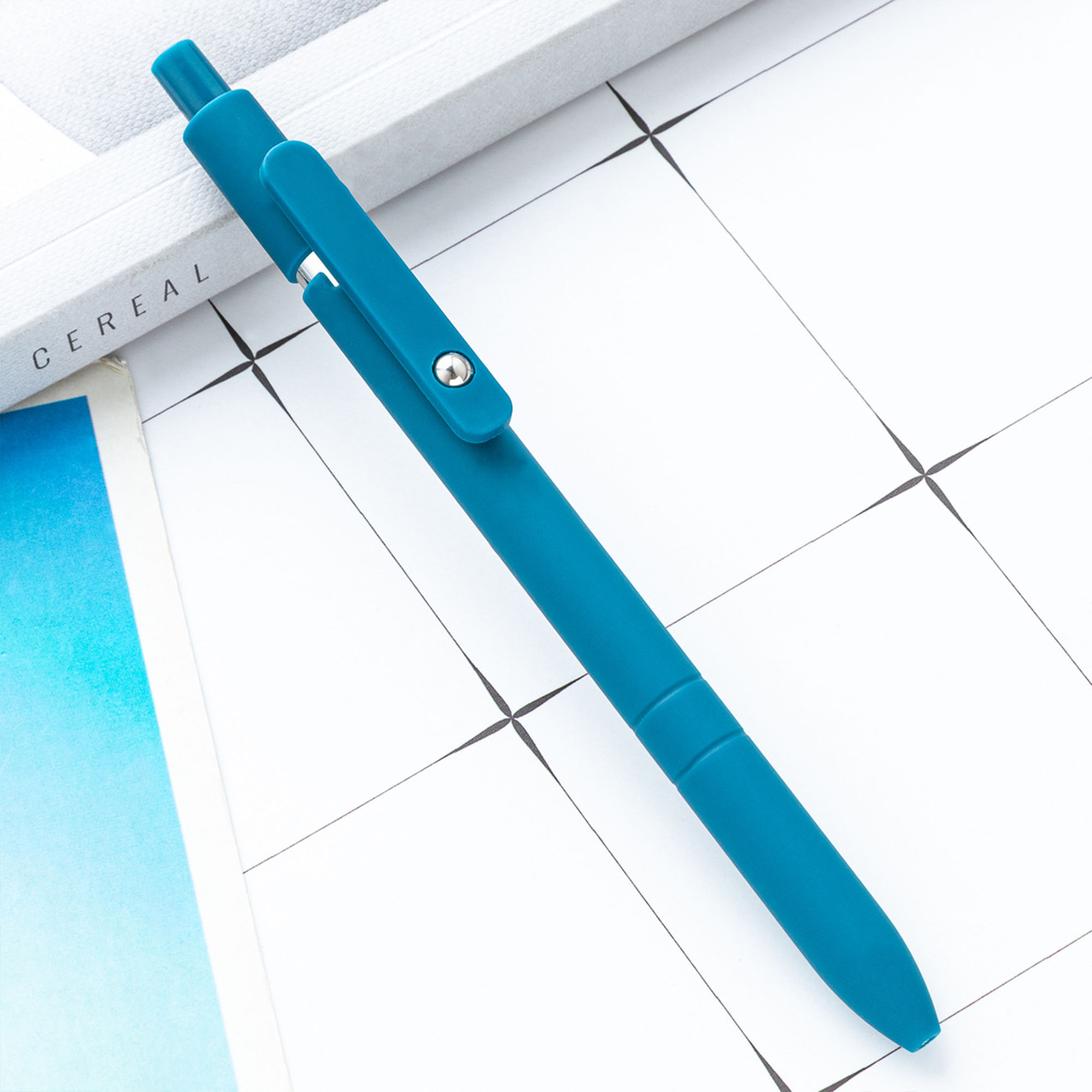 Customizable Morandi Click Pens 6