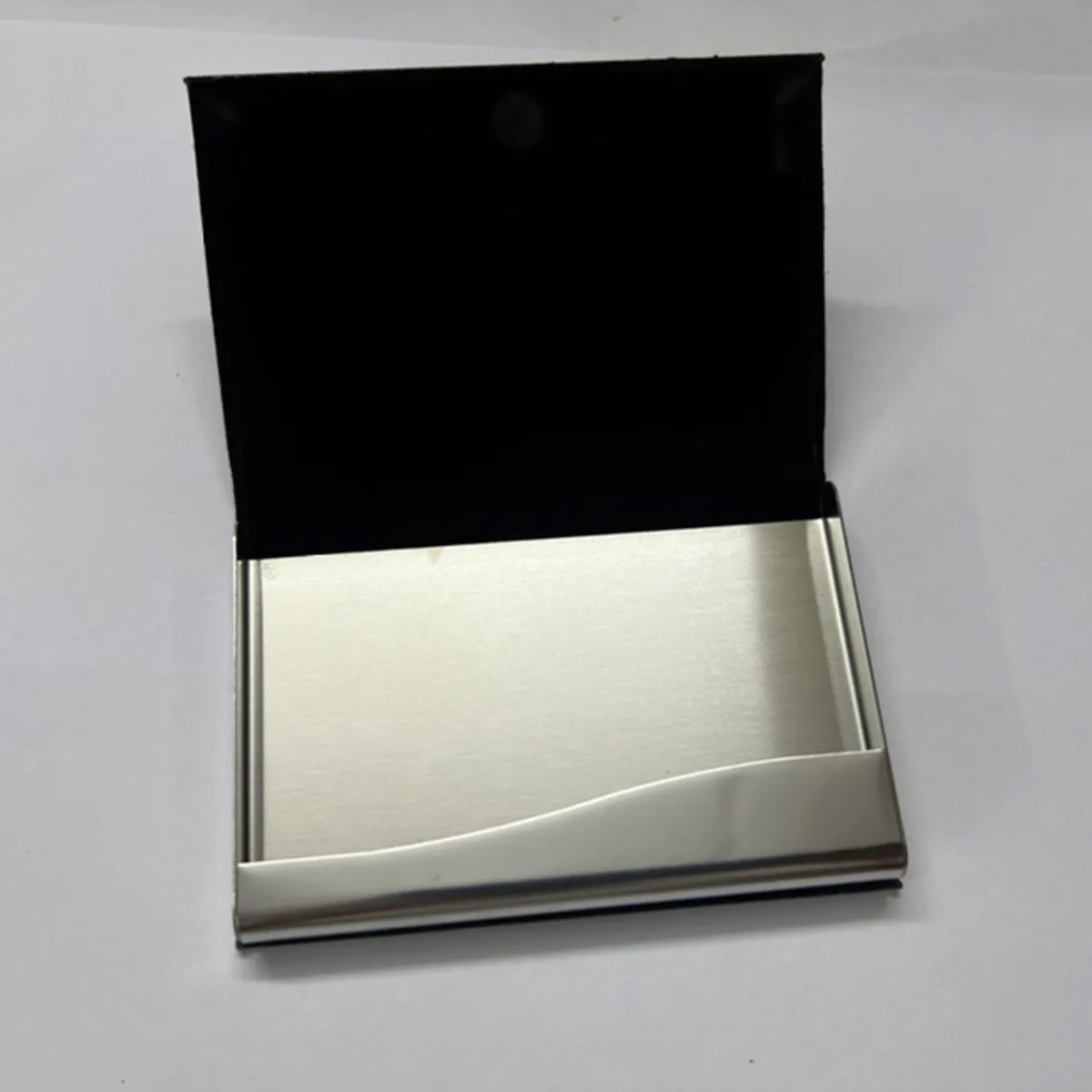 Stainless Steel Business Card Holder 3