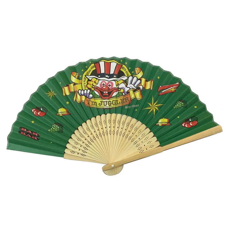 Bamboo Frame Crafted Folding Paper Fan 6