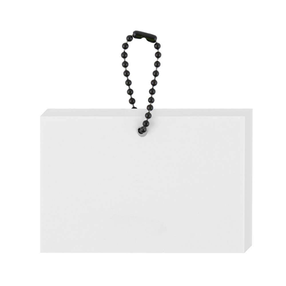 Rectangle Key Tag 8