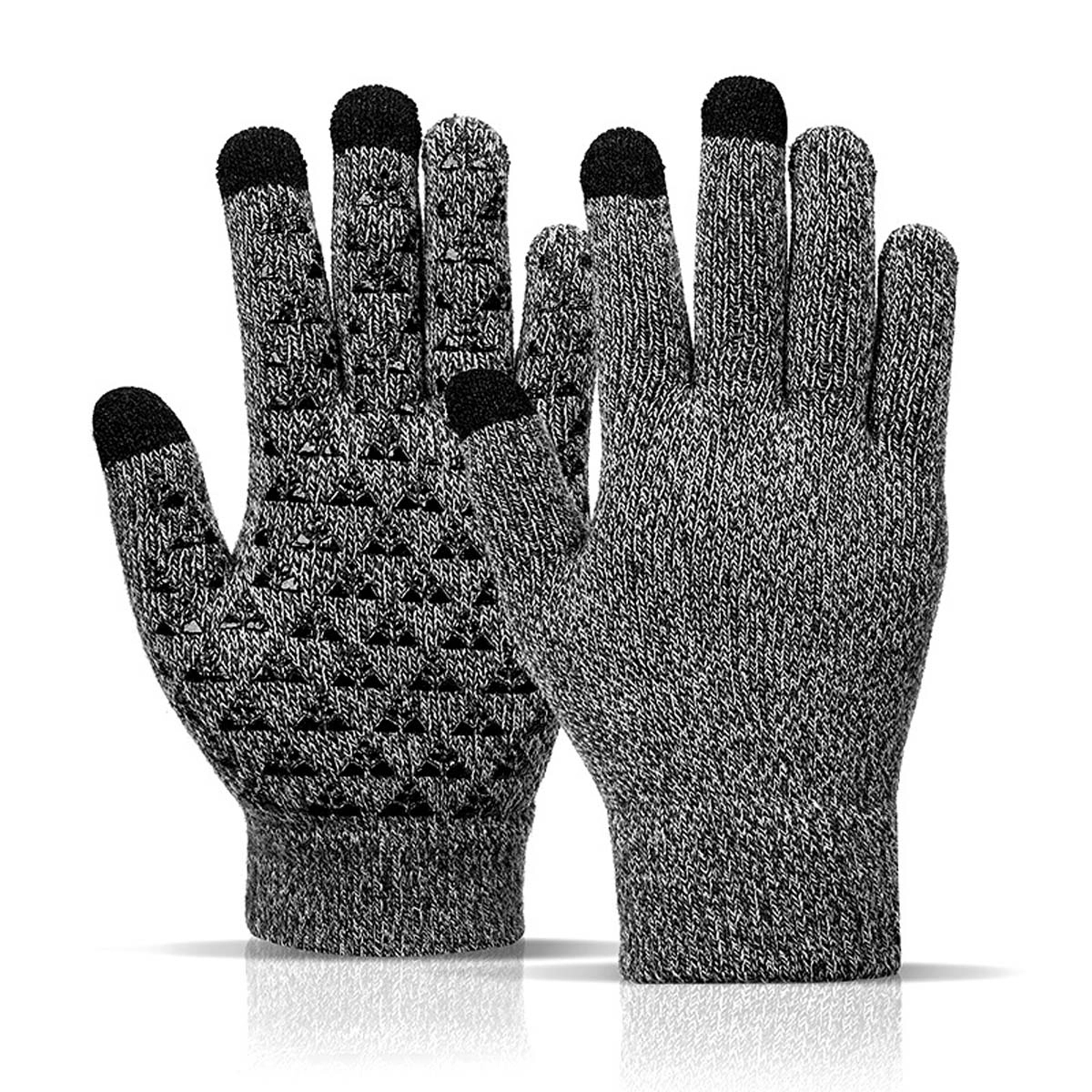 Winter Acrylic Knit Gloves 4