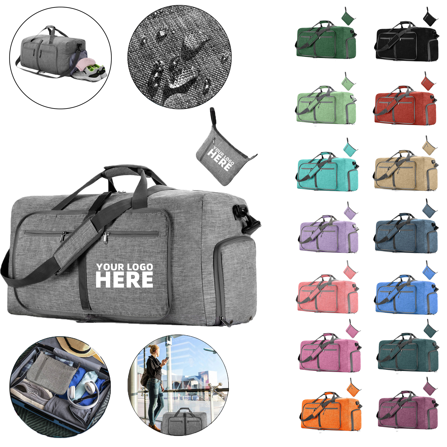 Square Sports Fitness Bag 2