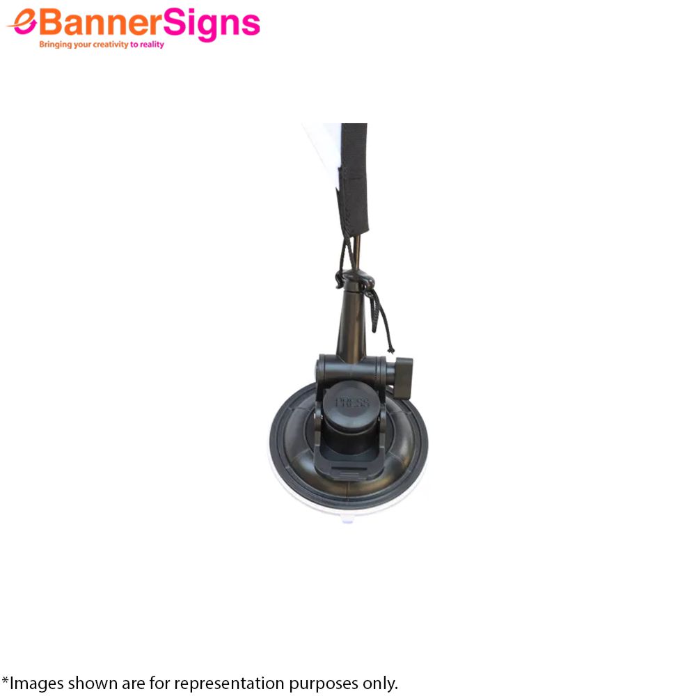 Teardrop Suction Cup Flag 4