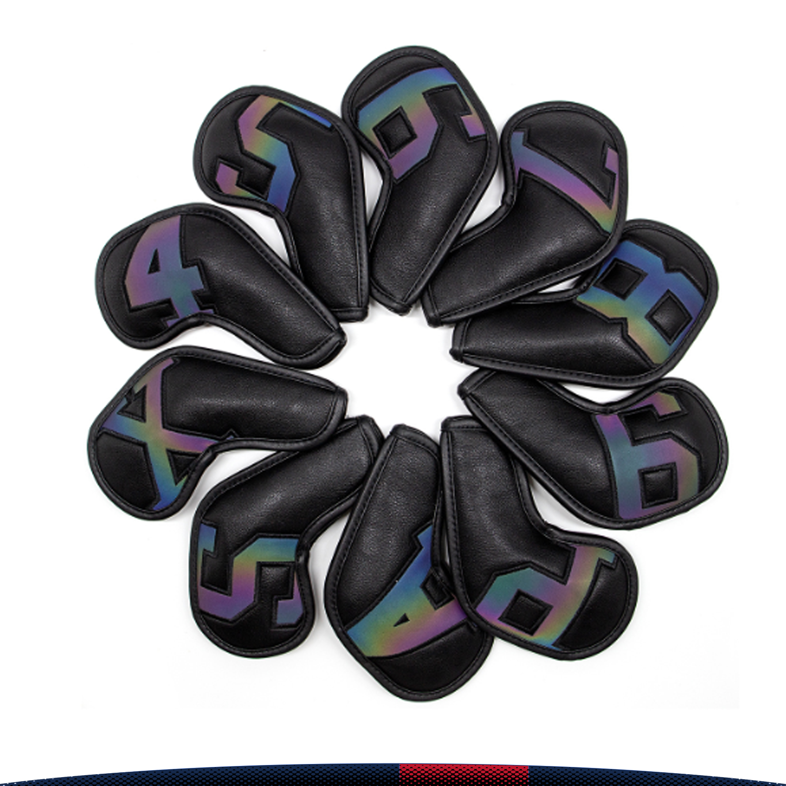 Shiny Golf Club Cover Set 2