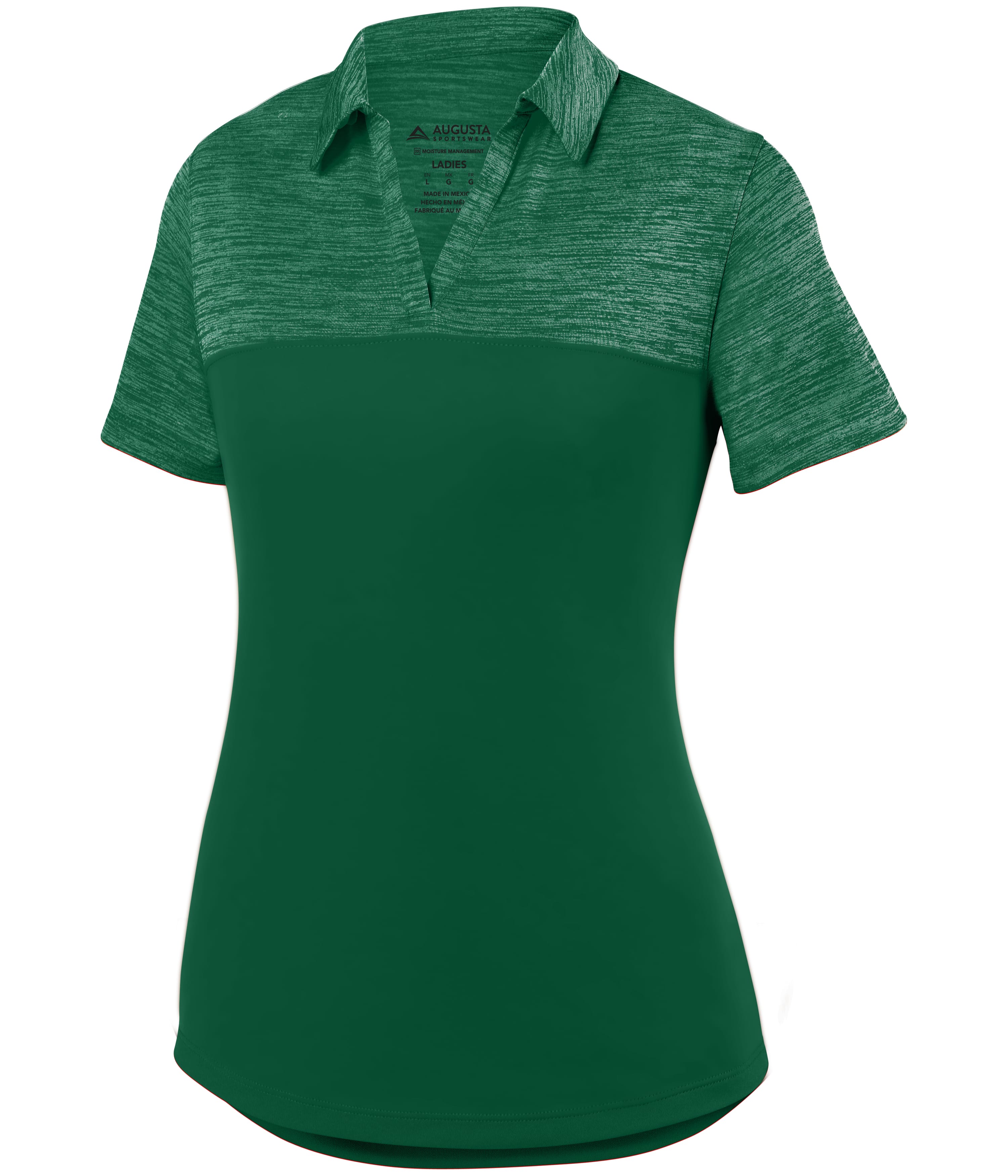 Ladies Shadow Tonal Heather Polo 2