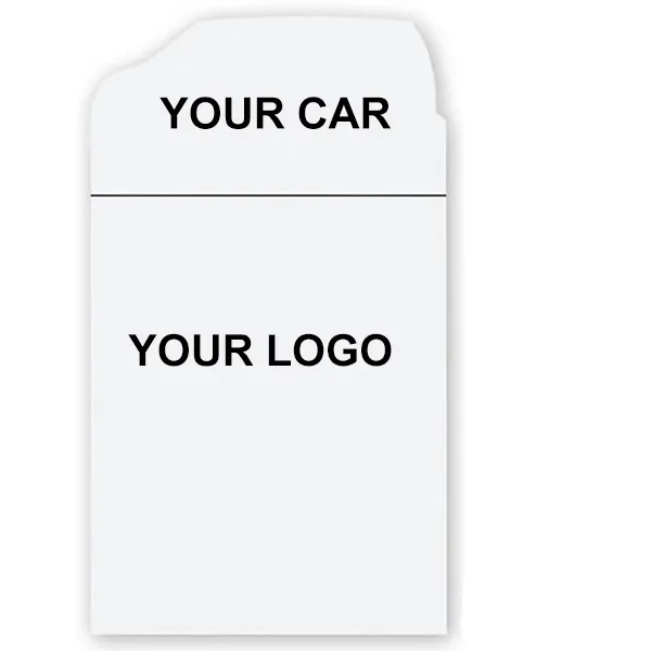 Custom Car Shaped Magnet with Notepad 2