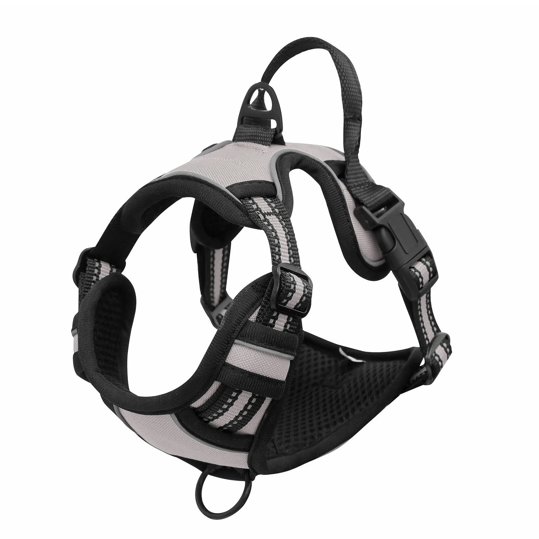 Polyester Reflective Medium And Large Dog Harness 9