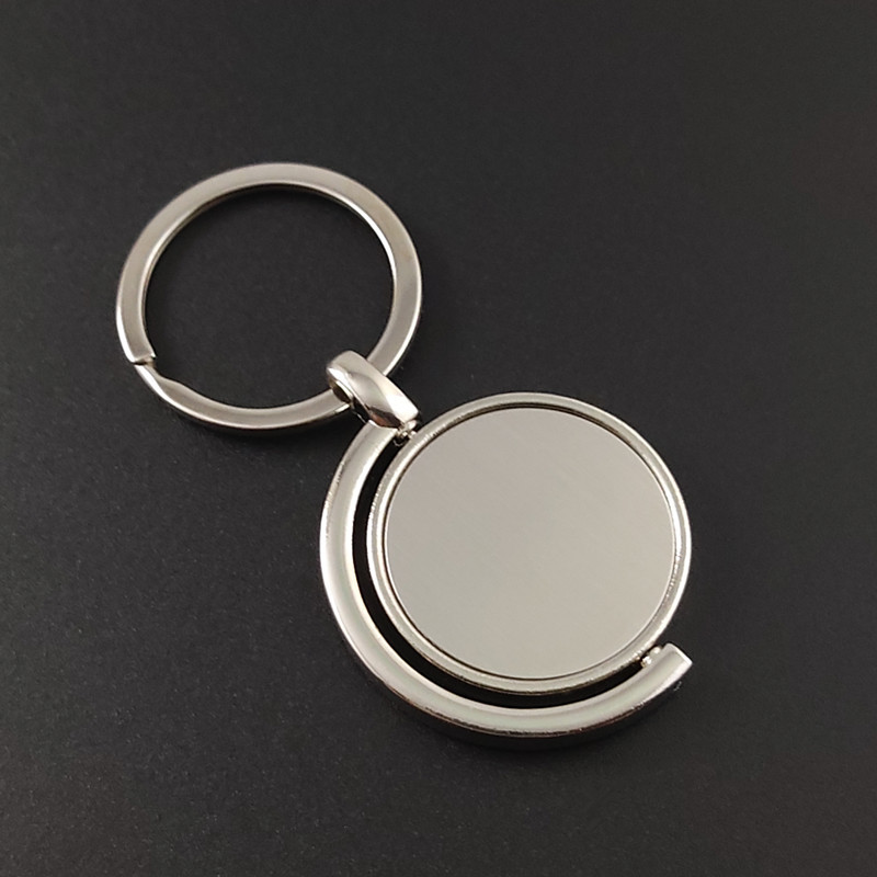 Circular Rotating Keychain 2