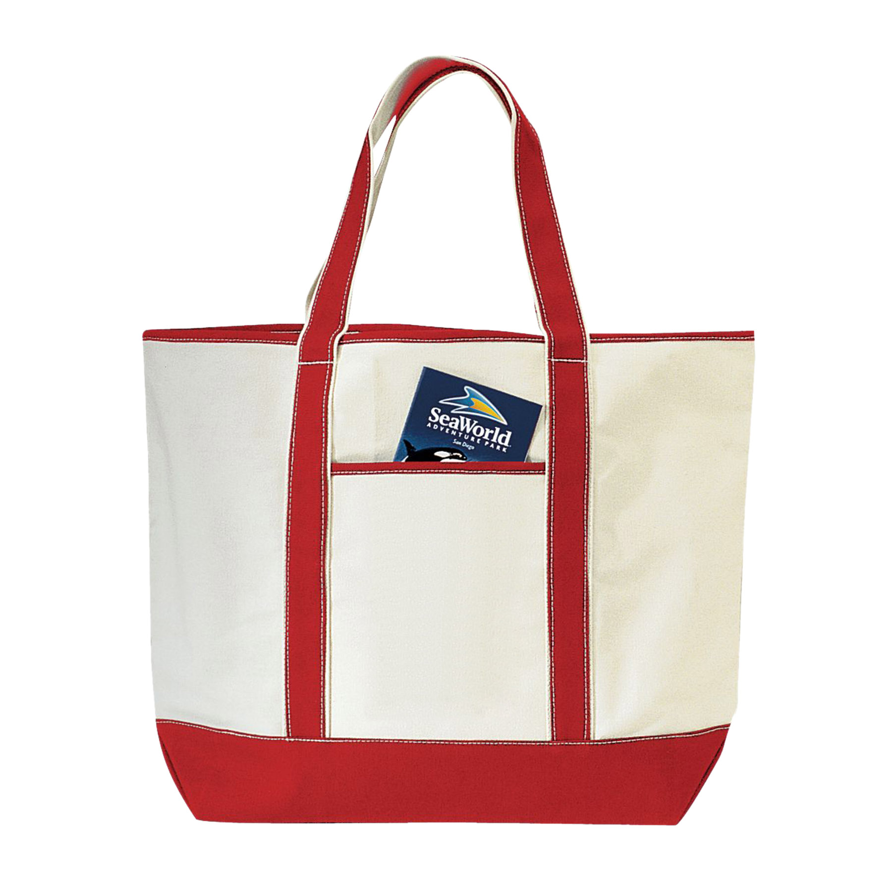 15 oz. Deluxe Cotton Canvas Tote Bag 5
