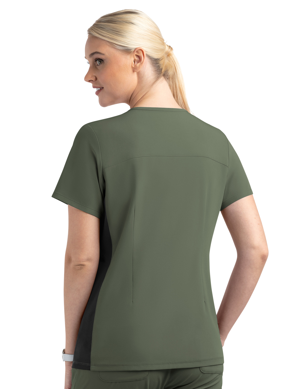 Maevn - Matrix Impulse - Women's Two-Pocket Mock Wrap Top 21