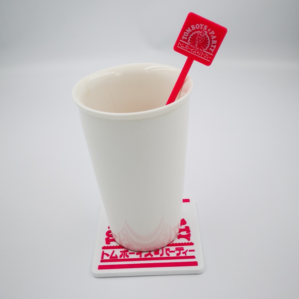 Soft PVC Rubber Coasters 4