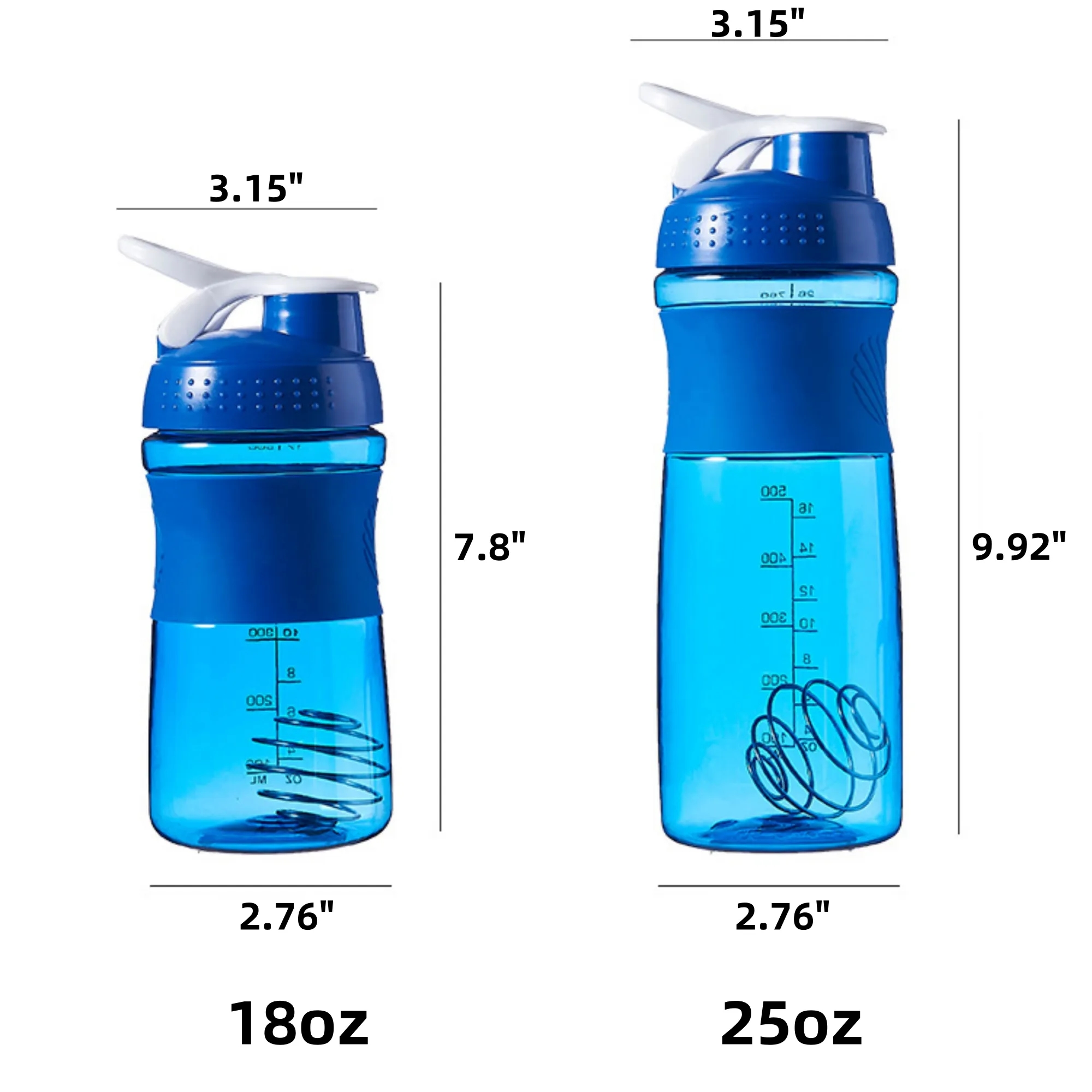25oz Portable Fitness Shaker Bottle 7