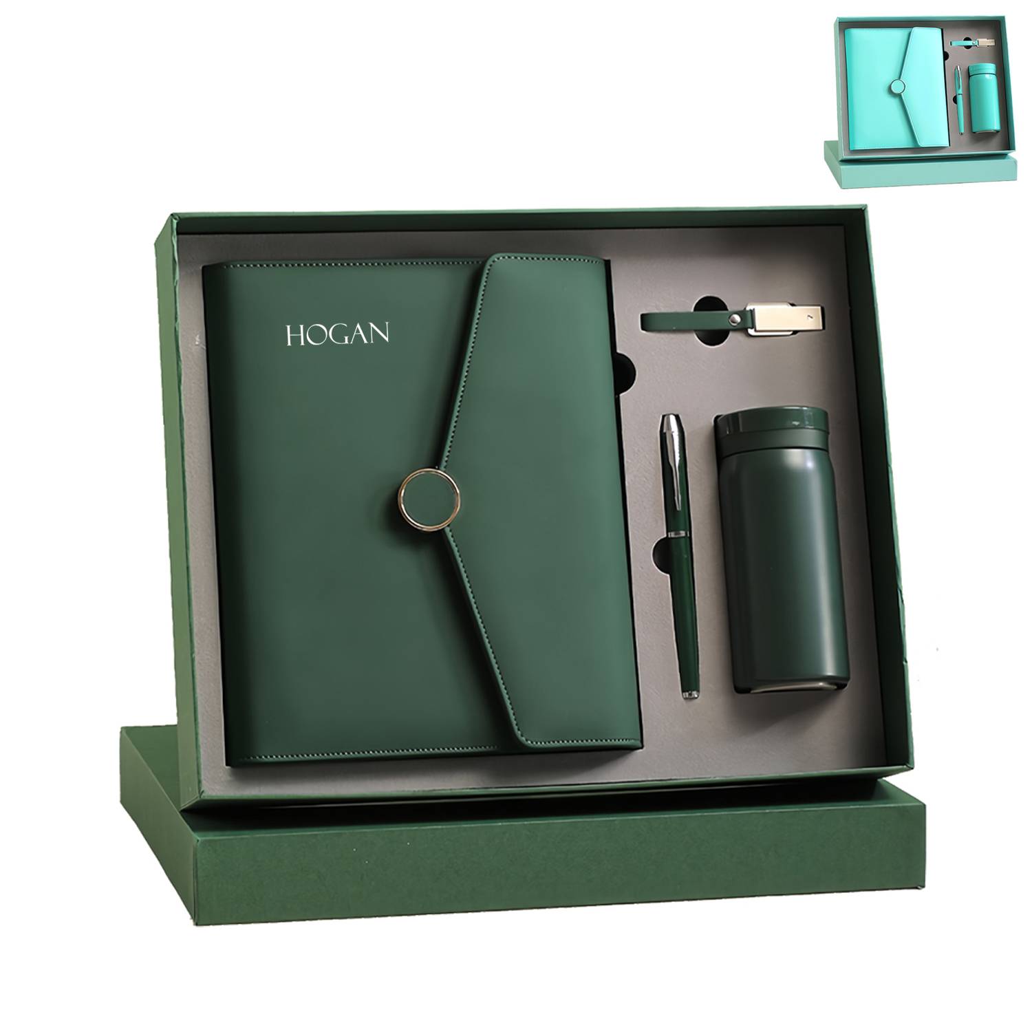 Notebook Gift Set With Wireless charging notepad/U disk