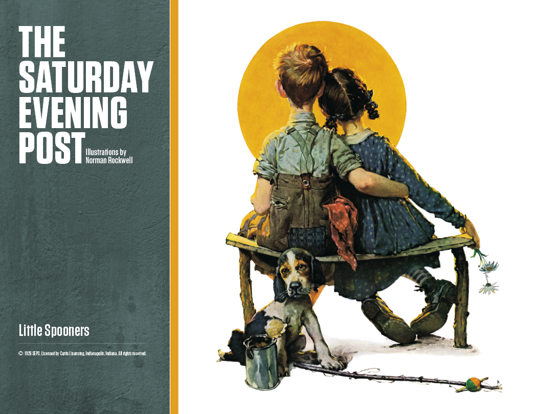 Good Value™ The Saturday Evening Post - Window Calendar 52