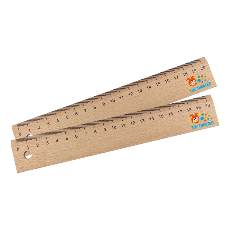 Wood Ruler 20cm 3